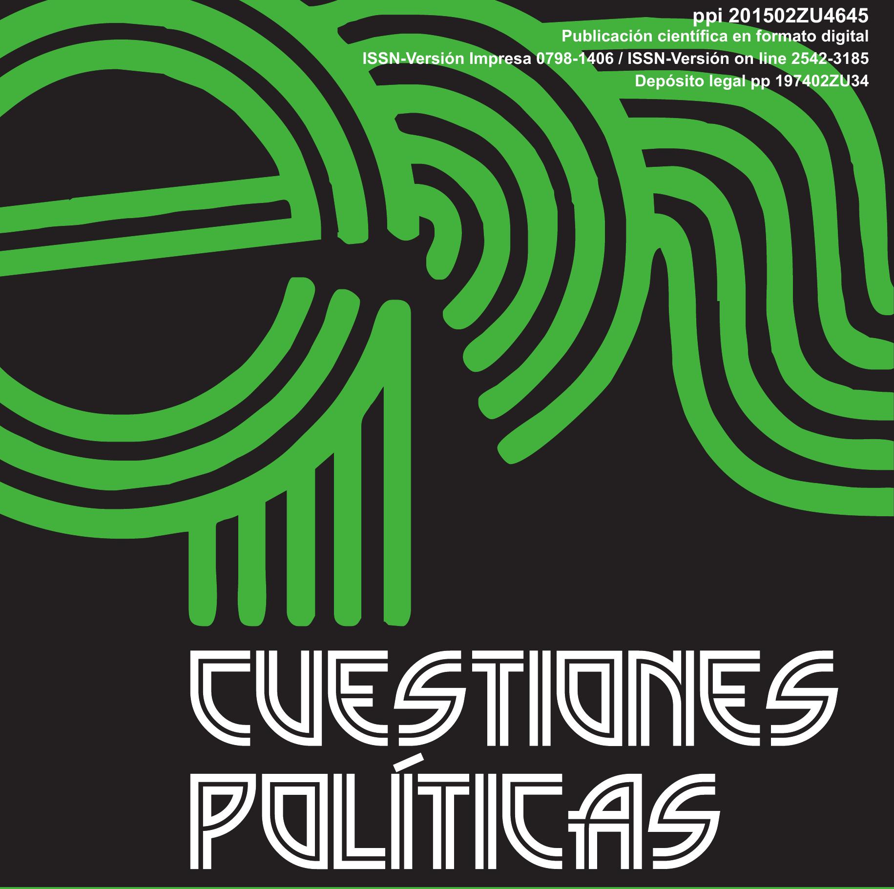 Instituto de Estudios Politicos y Derecho Publico "Dr. Humberto J. La Roche de la Facultad de Ciencias Juridicas y Politicas de la Universidad del Zulia Maracaibo, Venezuela 
