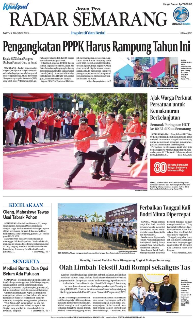 Koran 2 Agustus 2025