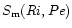 $S_{\rm m} (Ri,Pe)$