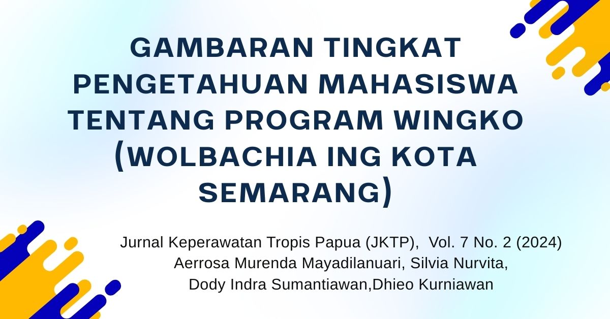 gambaran tingkat pengetahuan mahasiwa tentang progam wingko
